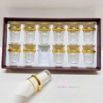 VERRE THE 12PCS EN VERRE GOLD