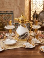 VERRE THE AVEC THERMOS ET TADJIN LUXMINAGE