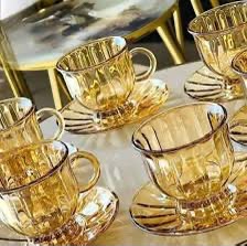 Photo00005224 SERVICE THE ET LAIT AVEC SOUS TASS 6PCS
