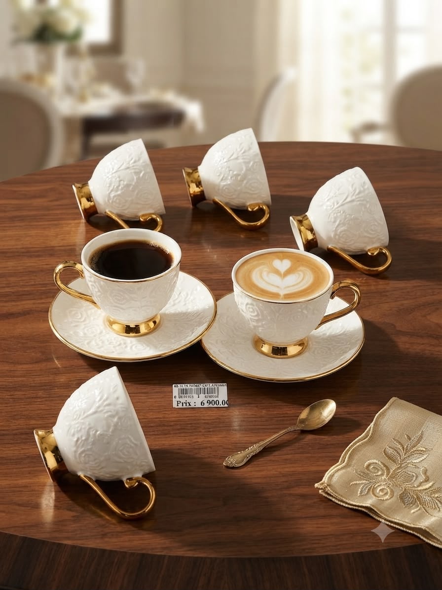 Photo00005236 AB 10-11/12 SET CAFE AFGHAN 24 PCS