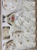 SERVICE 27PCS A CAFFE VENTAGE PORCELAIN