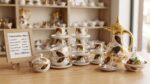SERVICE 40PCS CAFFE ET THE 2 THERMOS TADJIN SUCRIER PORCELAIN