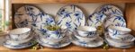 SERVICE A TABLE PORCELAIN DECORATIVE 24 PCS