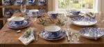 SERVICE A TABLE PORCELAIN DECORATIVE 24 PCS