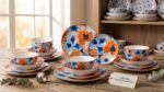 SERVICE A TABLE PORCELAIN DECORATIVE 24 PCS