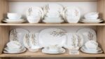 SERVICE A TABLE BLUE KITCHEN 25 PIECE