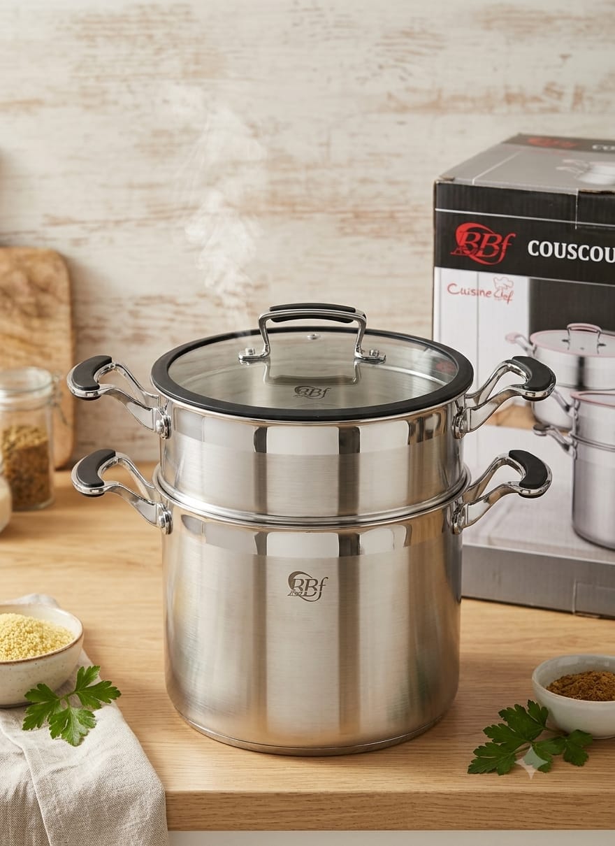 Photo00005710 COUSCOUSIER INOX 18/10 6 LITRE
