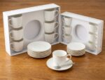 SERVICE A CAFE 24 PIECE FINE EERAMIES