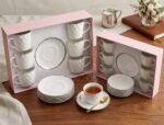 SERVICE A CAFE 24 PIECE FINE EERAMIES