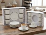 SERVICE A CAFE 24 PIECE FINE EERAMIES