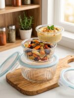 SERIE BOIT A MANGER ROND 3PCS